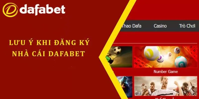 đăng ký Dafabet