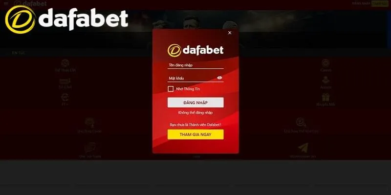 Đăng Nhập Dafabet - Cách Thực Hiện Và Nguyên Tắc An Toàn 3 Hướng dẫn 3 bước đăng nhập Dafabet trên máy tính