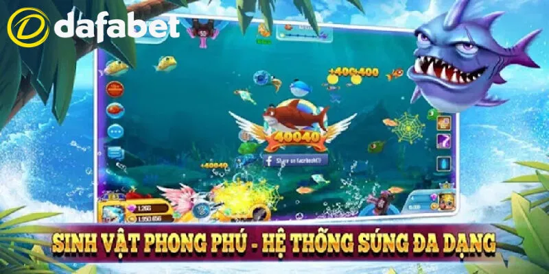 Đa dạng sinh vật cùng hệ thống súng ống phong phú