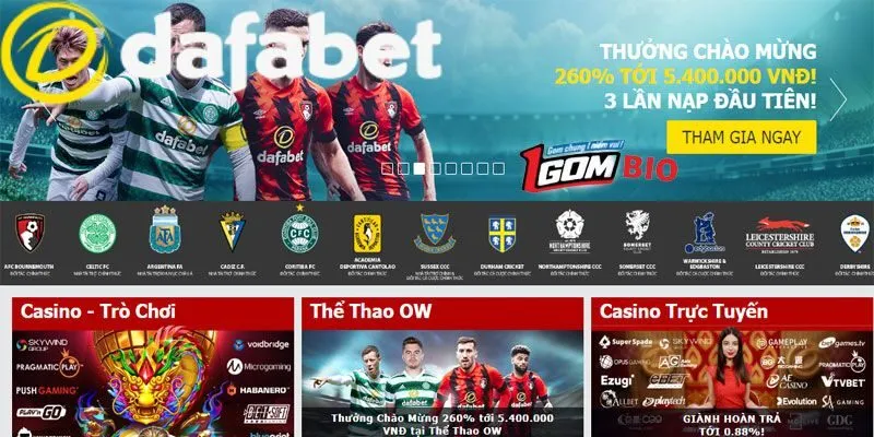 Dafabet 270 Thể Thao Dafabet gây sốt bởi loạt sự kiện lớn